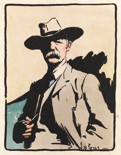 Ritratto di un uomo da Walter Bonner Gash